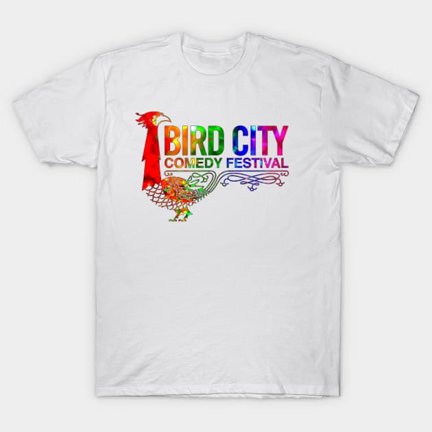 Pride Logo T-Shirt by BirdCityComedyFestival